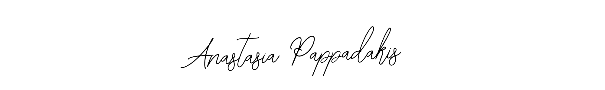 How to make Anastasia Pappadakis name signature. Use Bearetta-2O07w style for creating short signs online. This is the latest handwritten sign. Anastasia Pappadakis signature style 12 images and pictures png