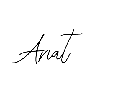 The best way (Bearetta-2O07w) to make a short signature is to pick only two or three words in your name. The name Anat include a total of six letters. For converting this name. Anat signature style 12 images and pictures png