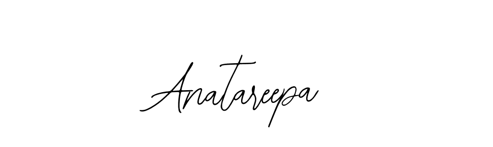 Make a beautiful signature design for name Anatareepa. With this signature (Bearetta-2O07w) style, you can create a handwritten signature for free. Anatareepa signature style 12 images and pictures png
