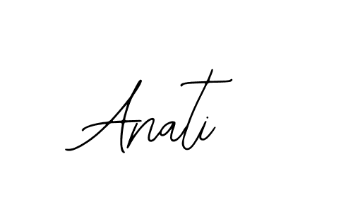 Use a signature maker to create a handwritten signature online. With this signature software, you can design (Bearetta-2O07w) your own signature for name Anati. Anati signature style 12 images and pictures png