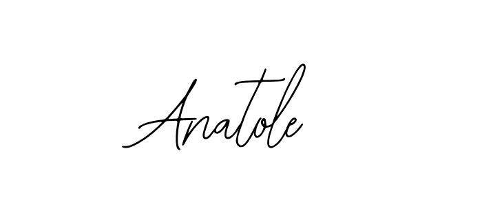 Design your own signature with our free online signature maker. With this signature software, you can create a handwritten (Bearetta-2O07w) signature for name Anatole. Anatole signature style 12 images and pictures png
