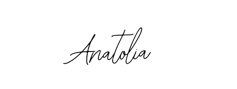 How to make Anatolia name signature. Use Bearetta-2O07w style for creating short signs online. This is the latest handwritten sign. Anatolia signature style 12 images and pictures png