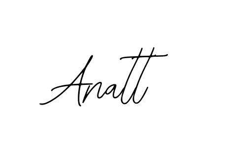 Design your own signature with our free online signature maker. With this signature software, you can create a handwritten (Bearetta-2O07w) signature for name Anatt. Anatt signature style 12 images and pictures png