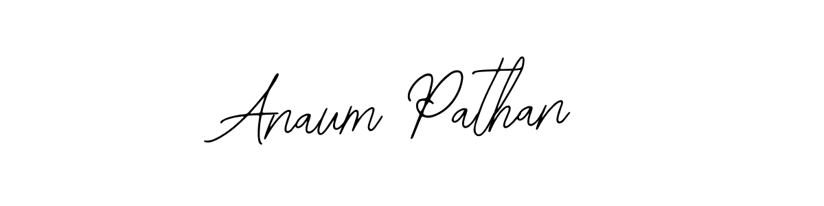 How to make Anaum Pathan name signature. Use Bearetta-2O07w style for creating short signs online. This is the latest handwritten sign. Anaum Pathan signature style 12 images and pictures png