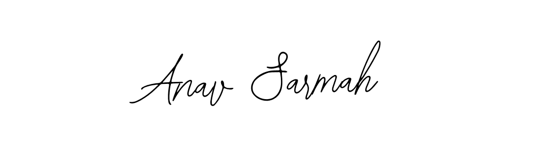 Make a beautiful signature design for name Anav Sarmah. Use this online signature maker to create a handwritten signature for free. Anav Sarmah signature style 12 images and pictures png