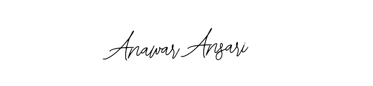 Make a beautiful signature design for name Anawar Ansari. With this signature (Bearetta-2O07w) style, you can create a handwritten signature for free. Anawar Ansari signature style 12 images and pictures png