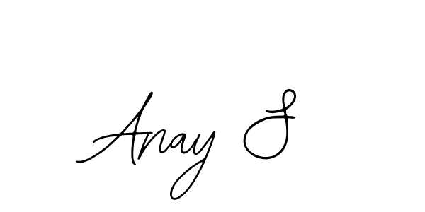 Create a beautiful signature design for name Anay S. With this signature (Bearetta-2O07w) fonts, you can make a handwritten signature for free. Anay S signature style 12 images and pictures png
