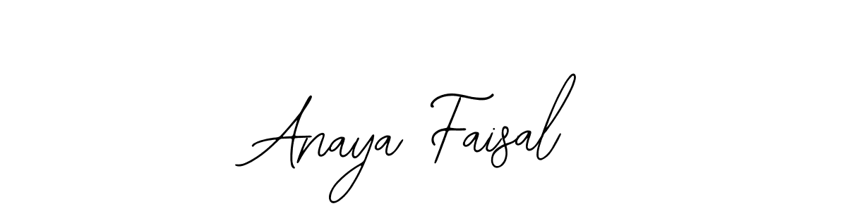 Create a beautiful signature design for name Anaya Faisal. With this signature (Bearetta-2O07w) fonts, you can make a handwritten signature for free. Anaya Faisal signature style 12 images and pictures png