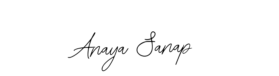 Bearetta-2O07w is a professional signature style that is perfect for those who want to add a touch of class to their signature. It is also a great choice for those who want to make their signature more unique. Get Anaya Sanap name to fancy signature for free. Anaya Sanap signature style 12 images and pictures png