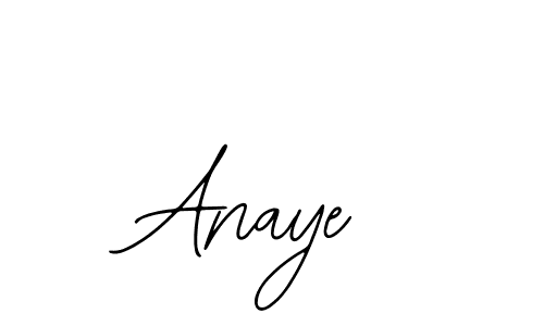 You should practise on your own different ways (Bearetta-2O07w) to write your name (Anaye) in signature. don't let someone else do it for you. Anaye signature style 12 images and pictures png