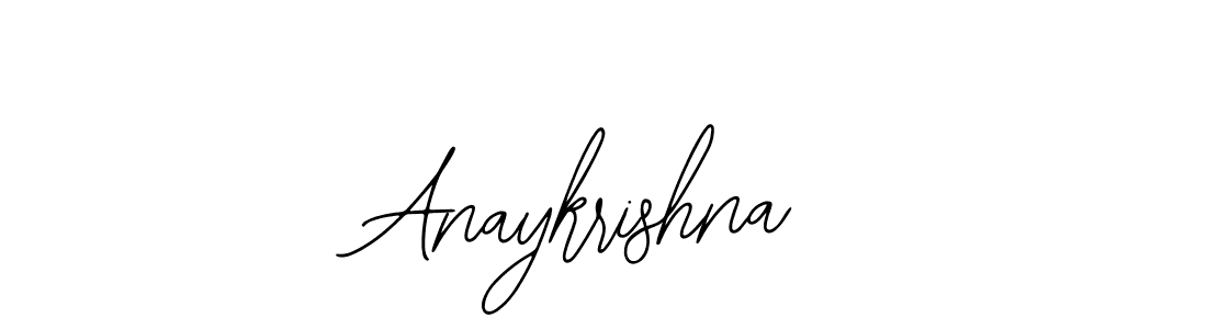 Bearetta-2O07w is a professional signature style that is perfect for those who want to add a touch of class to their signature. It is also a great choice for those who want to make their signature more unique. Get Anaykrishna name to fancy signature for free. Anaykrishna signature style 12 images and pictures png
