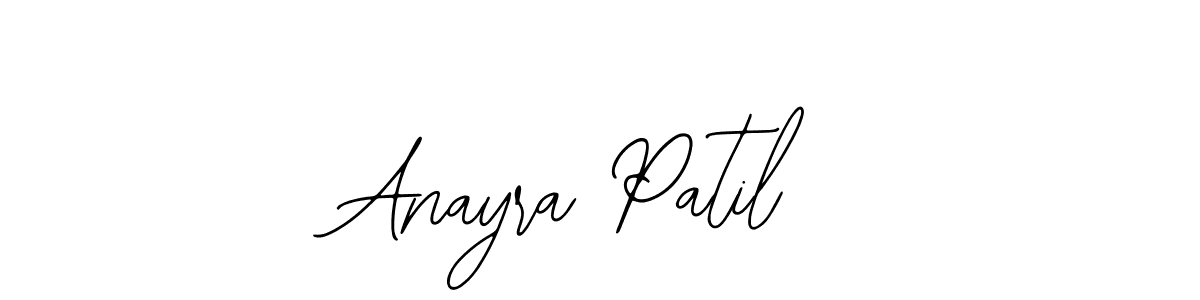 Make a beautiful signature design for name Anayra Patil. With this signature (Bearetta-2O07w) style, you can create a handwritten signature for free. Anayra Patil signature style 12 images and pictures png