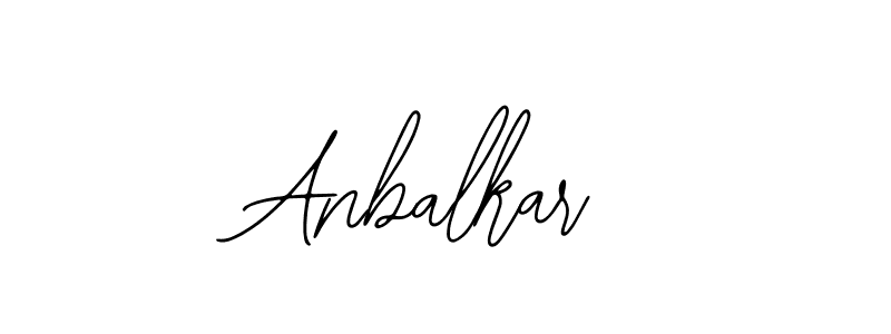 if you are searching for the best signature style for your name Anbalkar. so please give up your signature search. here we have designed multiple signature styles  using Bearetta-2O07w. Anbalkar signature style 12 images and pictures png