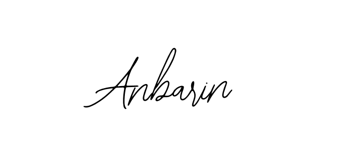 You should practise on your own different ways (Bearetta-2O07w) to write your name (Anbarin) in signature. don't let someone else do it for you. Anbarin signature style 12 images and pictures png