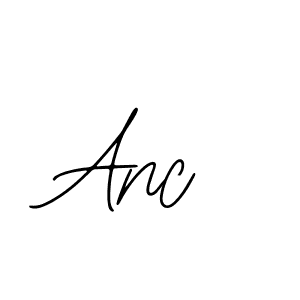 How to make Anc name signature. Use Bearetta-2O07w style for creating short signs online. This is the latest handwritten sign. Anc signature style 12 images and pictures png