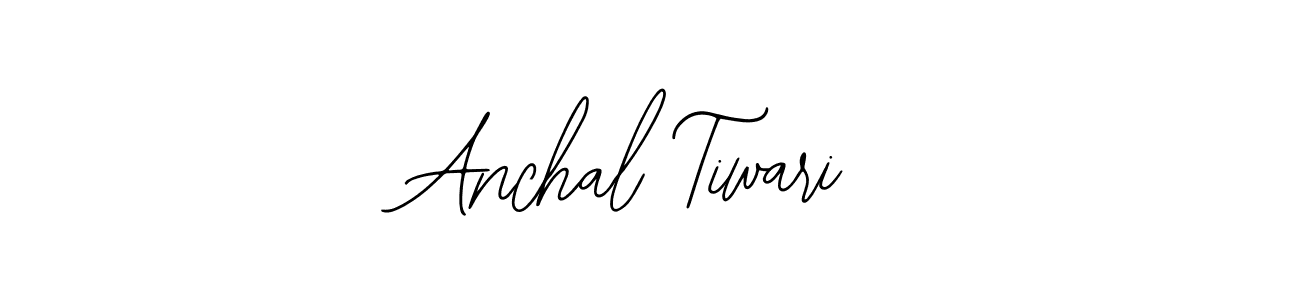 How to make Anchal Tiwari name signature. Use Bearetta-2O07w style for creating short signs online. This is the latest handwritten sign. Anchal Tiwari signature style 12 images and pictures png