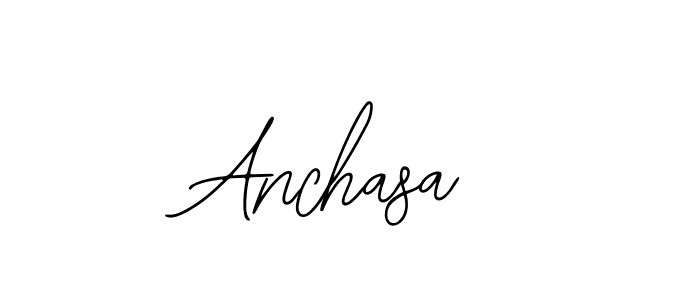 if you are searching for the best signature style for your name Anchasa. so please give up your signature search. here we have designed multiple signature styles  using Bearetta-2O07w. Anchasa signature style 12 images and pictures png