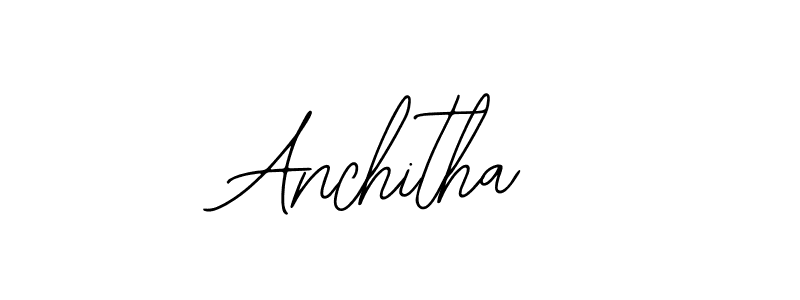 if you are searching for the best signature style for your name Anchitha. so please give up your signature search. here we have designed multiple signature styles  using Bearetta-2O07w. Anchitha signature style 12 images and pictures png