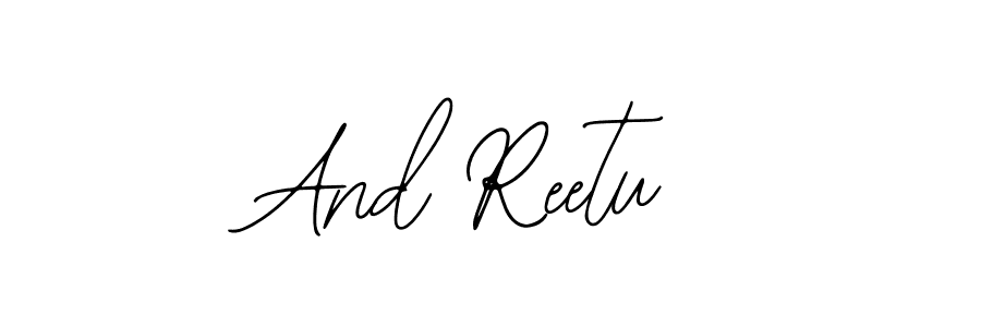 This is the best signature style for the And Reetu name. Also you like these signature font (Bearetta-2O07w). Mix name signature. And Reetu signature style 12 images and pictures png