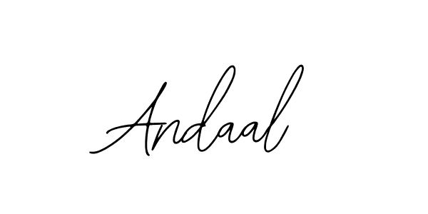 Make a beautiful signature design for name Andaal. Use this online signature maker to create a handwritten signature for free. Andaal signature style 12 images and pictures png