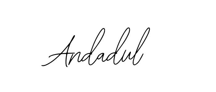 Make a beautiful signature design for name Andadul. With this signature (Bearetta-2O07w) style, you can create a handwritten signature for free. Andadul signature style 12 images and pictures png