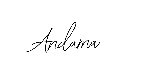 You should practise on your own different ways (Bearetta-2O07w) to write your name (Andama) in signature. don't let someone else do it for you. Andama signature style 12 images and pictures png