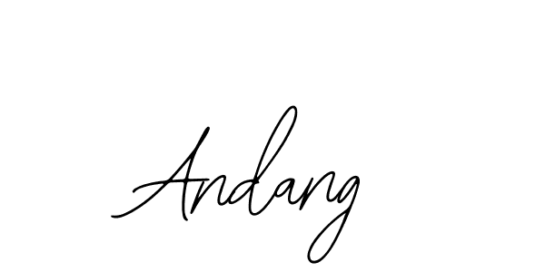 Make a short Andang signature style. Manage your documents anywhere anytime using Bearetta-2O07w. Create and add eSignatures, submit forms, share and send files easily. Andang signature style 12 images and pictures png