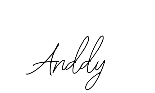How to make Anddy name signature. Use Bearetta-2O07w style for creating short signs online. This is the latest handwritten sign. Anddy signature style 12 images and pictures png