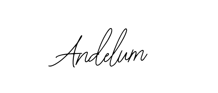 if you are searching for the best signature style for your name Andelum. so please give up your signature search. here we have designed multiple signature styles  using Bearetta-2O07w. Andelum signature style 12 images and pictures png