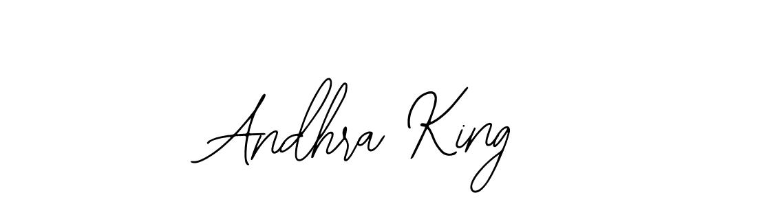 You should practise on your own different ways (Bearetta-2O07w) to write your name (Andhra King) in signature. don't let someone else do it for you. Andhra King signature style 12 images and pictures png