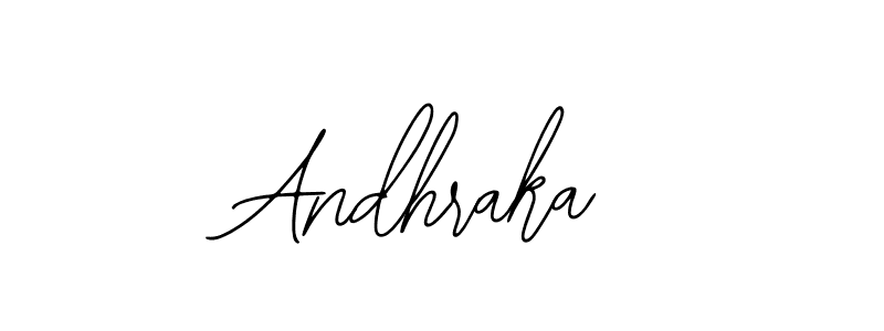 if you are searching for the best signature style for your name Andhraka. so please give up your signature search. here we have designed multiple signature styles  using Bearetta-2O07w. Andhraka signature style 12 images and pictures png