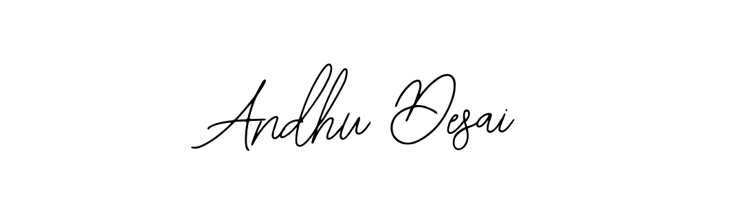 Similarly Bearetta-2O07w is the best handwritten signature design. Signature creator online .You can use it as an online autograph creator for name Andhu Desai. Andhu Desai signature style 12 images and pictures png