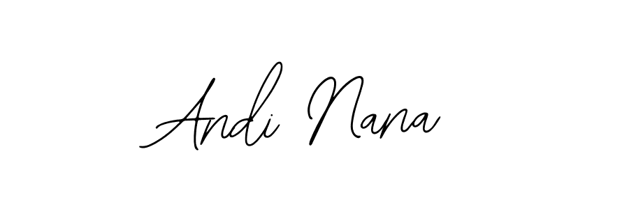 It looks lik you need a new signature style for name Andi Nana. Design unique handwritten (Bearetta-2O07w) signature with our free signature maker in just a few clicks. Andi Nana signature style 12 images and pictures png