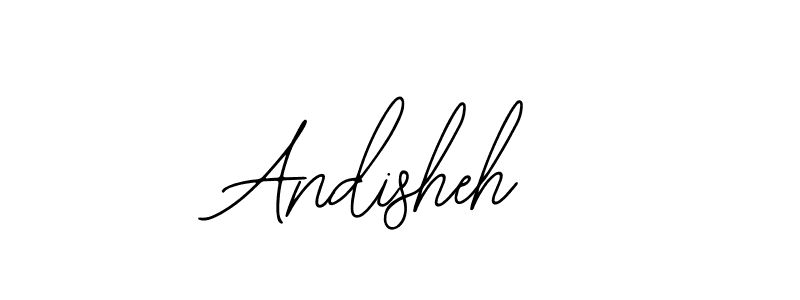 Similarly Bearetta-2O07w is the best handwritten signature design. Signature creator online .You can use it as an online autograph creator for name Andisheh. Andisheh signature style 12 images and pictures png