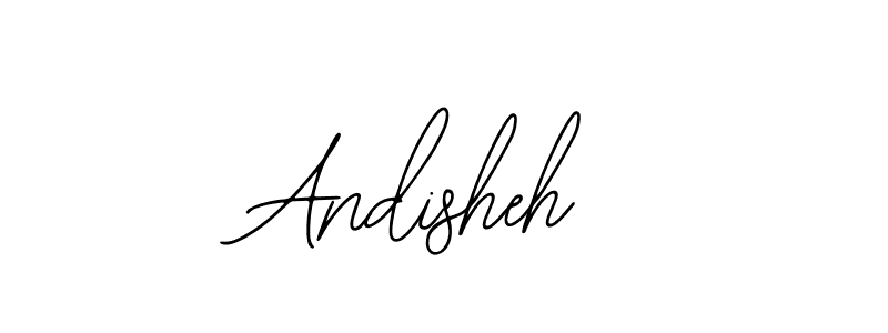 Make a beautiful signature design for name Andisheh. Use this online signature maker to create a handwritten signature for free. Andisheh signature style 12 images and pictures png
