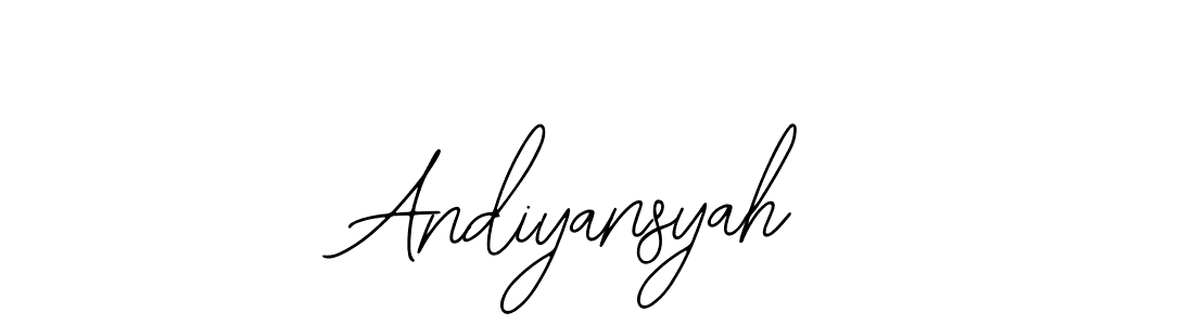 How to make Andiyansyah signature? Bearetta-2O07w is a professional autograph style. Create handwritten signature for Andiyansyah name. Andiyansyah signature style 12 images and pictures png