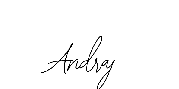 How to make Andraj signature? Bearetta-2O07w is a professional autograph style. Create handwritten signature for Andraj name. Andraj signature style 12 images and pictures png