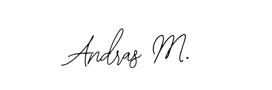 Also we have Andras M. name is the best signature style. Create professional handwritten signature collection using Bearetta-2O07w autograph style. Andras M. signature style 12 images and pictures png