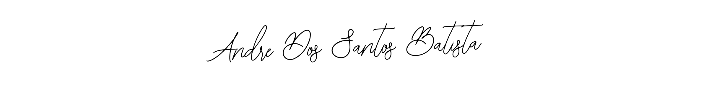 Make a beautiful signature design for name Andre Dos Santos Batista. Use this online signature maker to create a handwritten signature for free. Andre Dos Santos Batista signature style 12 images and pictures png