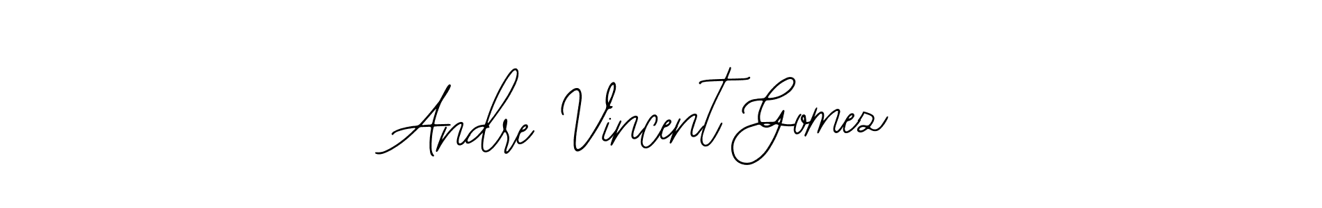 Also we have Andre Vincent Gomez name is the best signature style. Create professional handwritten signature collection using Bearetta-2O07w autograph style. Andre Vincent Gomez signature style 12 images and pictures png