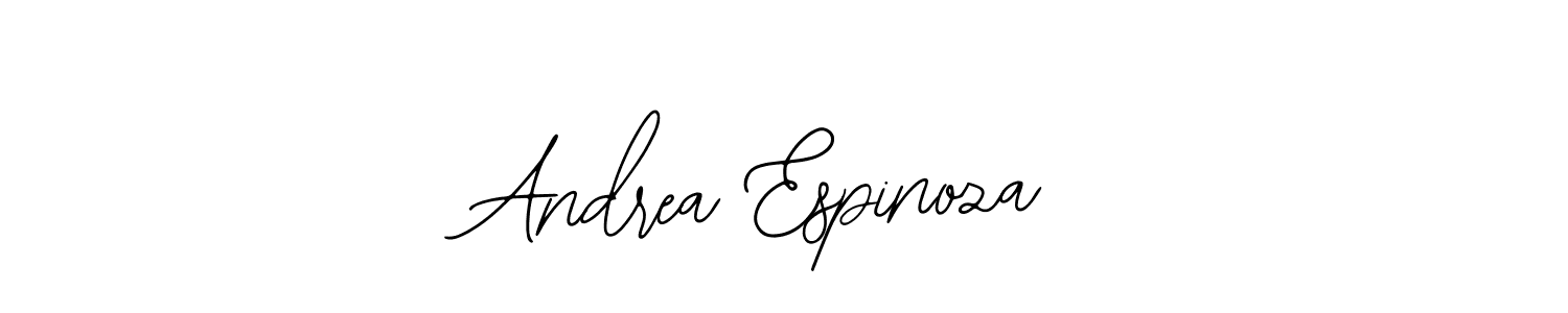 How to make Andrea Espinoza signature? Bearetta-2O07w is a professional autograph style. Create handwritten signature for Andrea Espinoza name. Andrea Espinoza signature style 12 images and pictures png