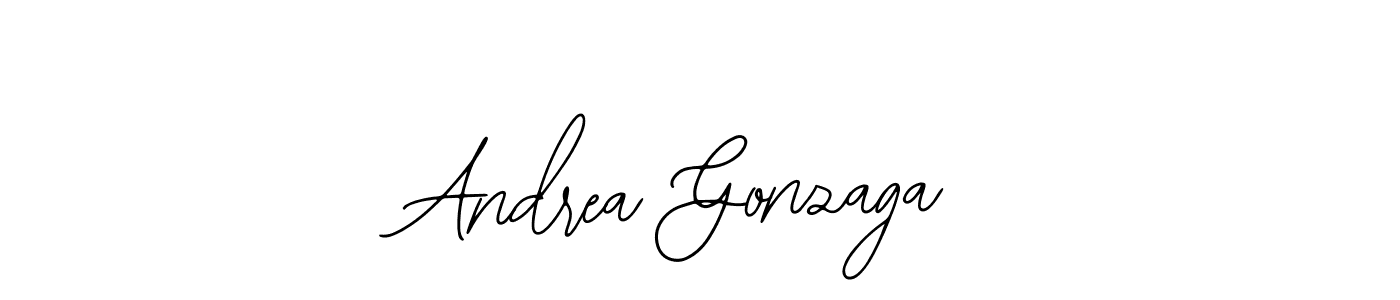 Bearetta-2O07w is a professional signature style that is perfect for those who want to add a touch of class to their signature. It is also a great choice for those who want to make their signature more unique. Get Andrea Gonzaga name to fancy signature for free. Andrea Gonzaga signature style 12 images and pictures png