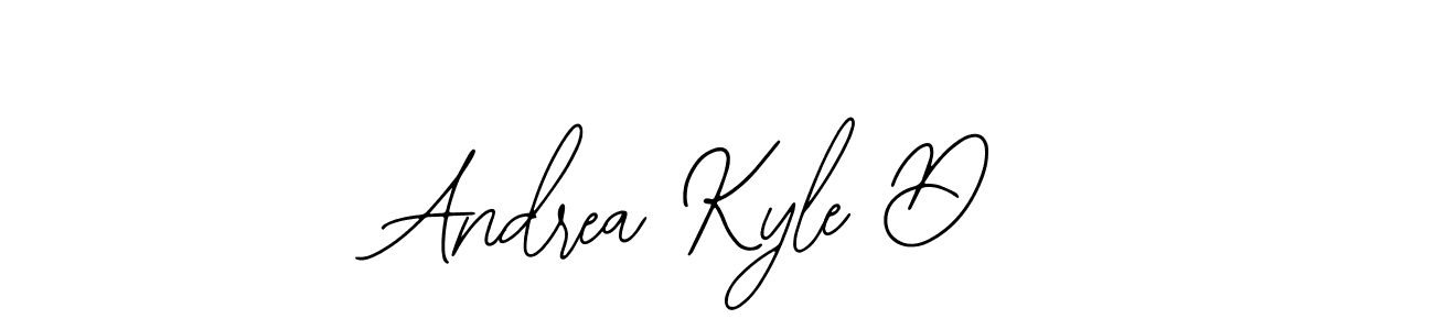 The best way (Bearetta-2O07w) to make a short signature is to pick only two or three words in your name. The name Andrea Kyle D include a total of six letters. For converting this name. Andrea Kyle D signature style 12 images and pictures png