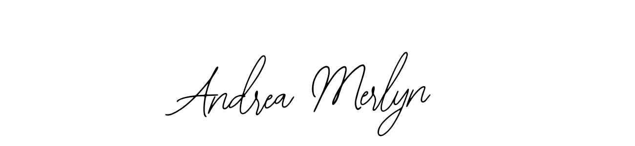 Andrea Merlyn stylish signature style. Best Handwritten Sign (Bearetta-2O07w) for my name. Handwritten Signature Collection Ideas for my name Andrea Merlyn. Andrea Merlyn signature style 12 images and pictures png