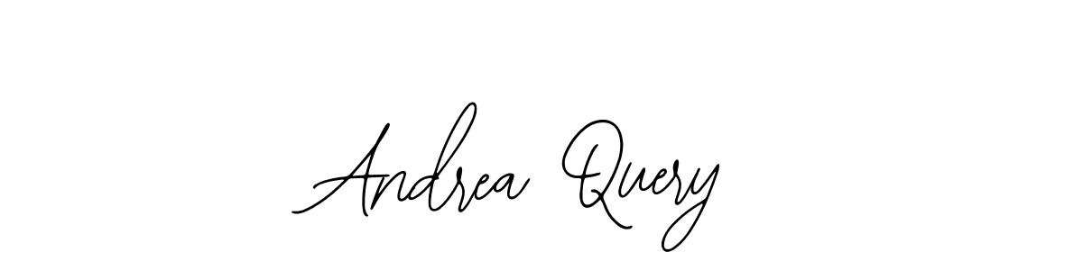 Andrea Query stylish signature style. Best Handwritten Sign (Bearetta-2O07w) for my name. Handwritten Signature Collection Ideas for my name Andrea Query. Andrea Query signature style 12 images and pictures png