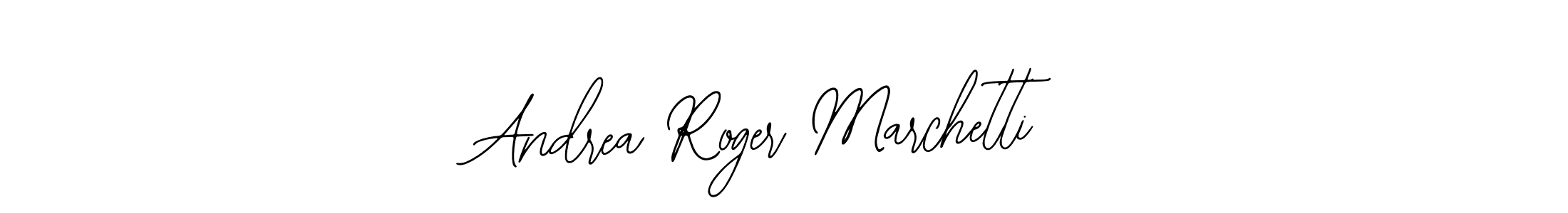 The best way (Bearetta-2O07w) to make a short signature is to pick only two or three words in your name. The name Andrea Roger Marchetti include a total of six letters. For converting this name. Andrea Roger Marchetti signature style 12 images and pictures png