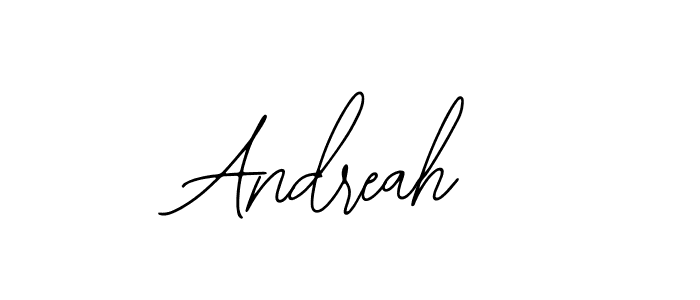 Here are the top 10 professional signature styles for the name Andreah. These are the best autograph styles you can use for your name. Andreah signature style 12 images and pictures png