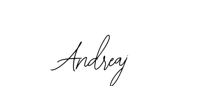 How to make Andreaj signature? Bearetta-2O07w is a professional autograph style. Create handwritten signature for Andreaj name. Andreaj signature style 12 images and pictures png