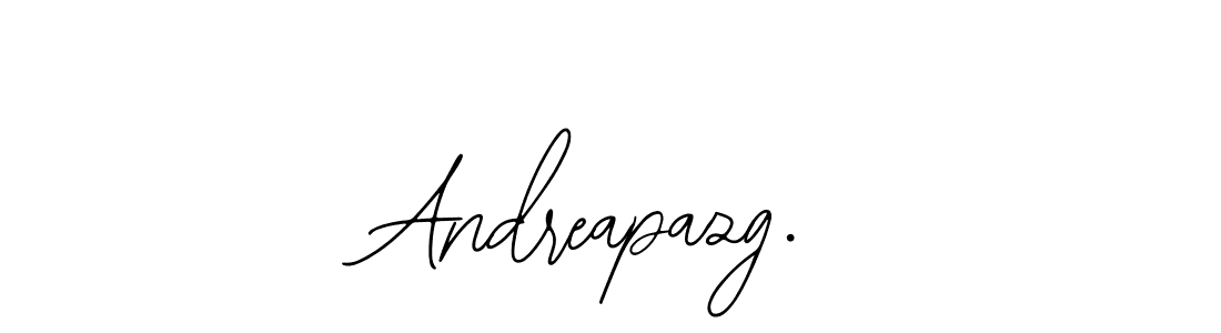 Create a beautiful signature design for name Andreapazg.. With this signature (Bearetta-2O07w) fonts, you can make a handwritten signature for free. Andreapazg. signature style 12 images and pictures png