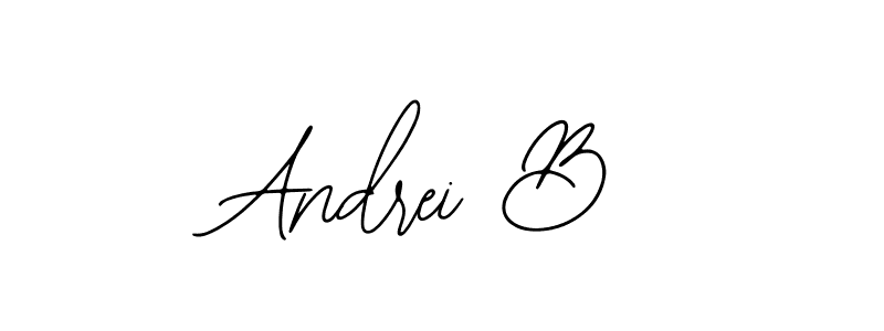 Also You can easily find your signature by using the search form. We will create Andrei B name handwritten signature images for you free of cost using Bearetta-2O07w sign style. Andrei B signature style 12 images and pictures png